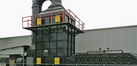 不（bú）鏽鋼立式濕式靜電除塵器