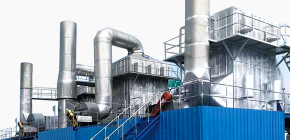 不鏽臥式濕式靜電除霧（wù）/除塵器