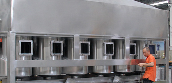 氣旋混（hún）動噴淋塔